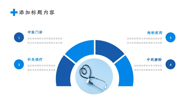 2023简约医疗医护卫生健康工作总结PPT模板