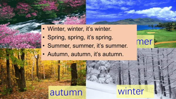 Module 9 Unit 1 It’s winter  课件(共26张PPT)