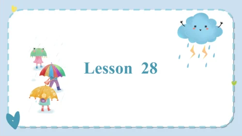 Unit 5  I like those shoes  Lesson 27- Lesson 28 课