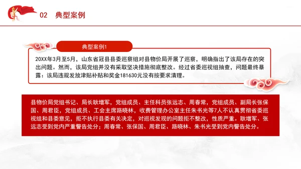 党支部反面教材违反组织纪律案例剖析党课材料PPT