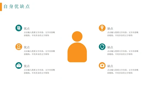 简约商务个人简历自我介绍PPT模板