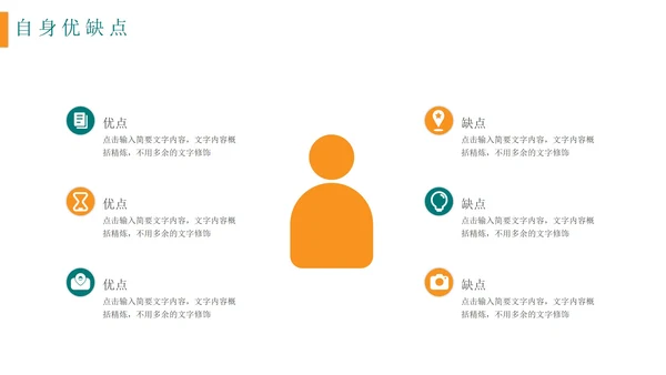 简约商务个人简历自我介绍PPT模板