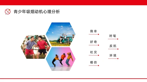 红色水彩简约商务控烟企业培训PPT课件禁烟