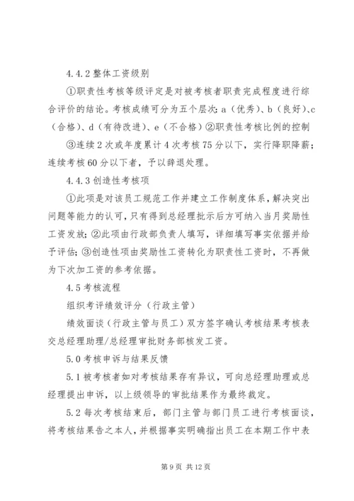 人力资源部培训考核评估制度.docx