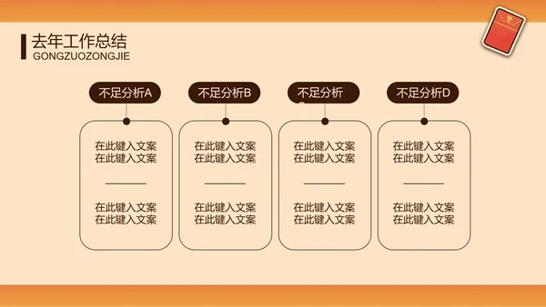 国潮虎年风新年工作计划通用PPT模板