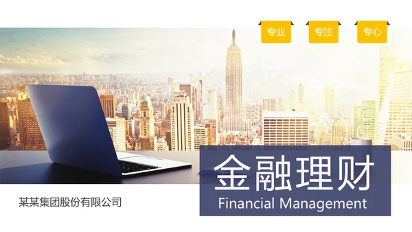 扁平化稳重大气金融银行投资行业总结计划PPT