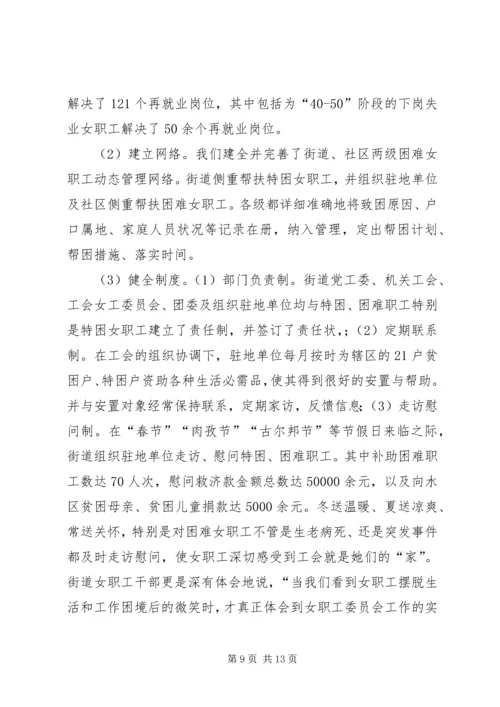 女职工先进集体汇报材料.docx