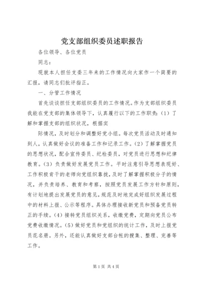 党支部组织委员述职报告 (12).docx