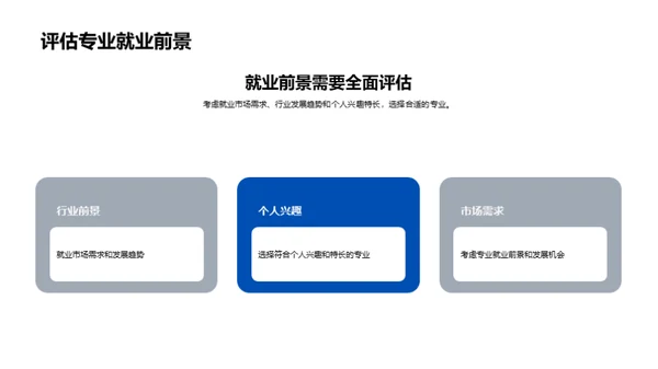 高考之路，精心规划