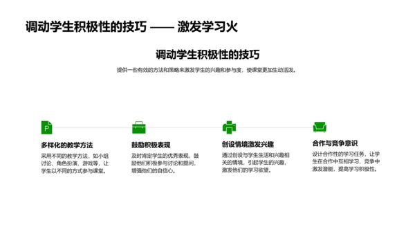 教学经验分享PPT模板