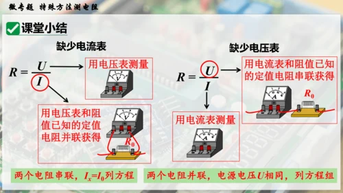 人教版 初中物理 九年级全册 第十七章 欧姆定律 微专题  特殊方法测电阻课件（27页ppt）