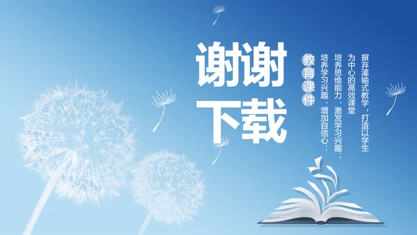 学校教育教学培训动态PPT模板