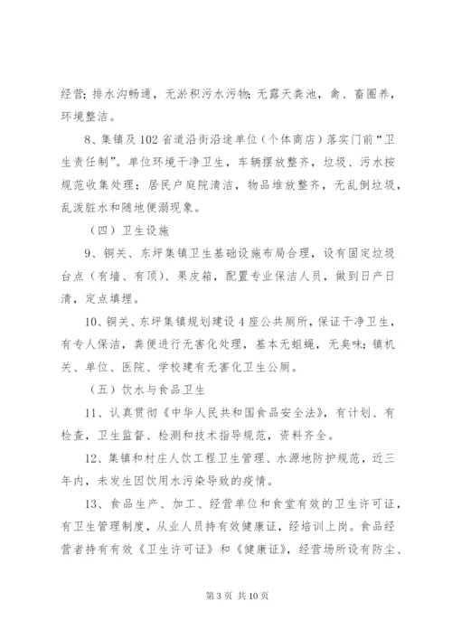 市级卫生镇创建工作方案.docx