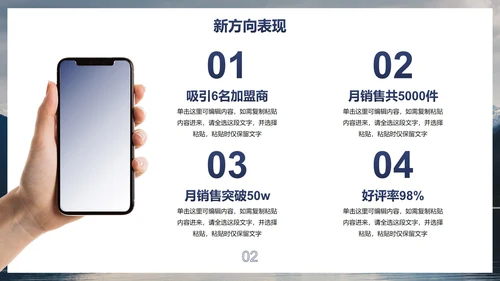 高级实景励志月度销售工作总结汇报PPT模板