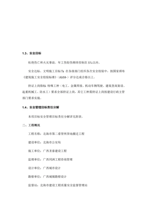 安全综合项目施工组织设计专项方案.docx