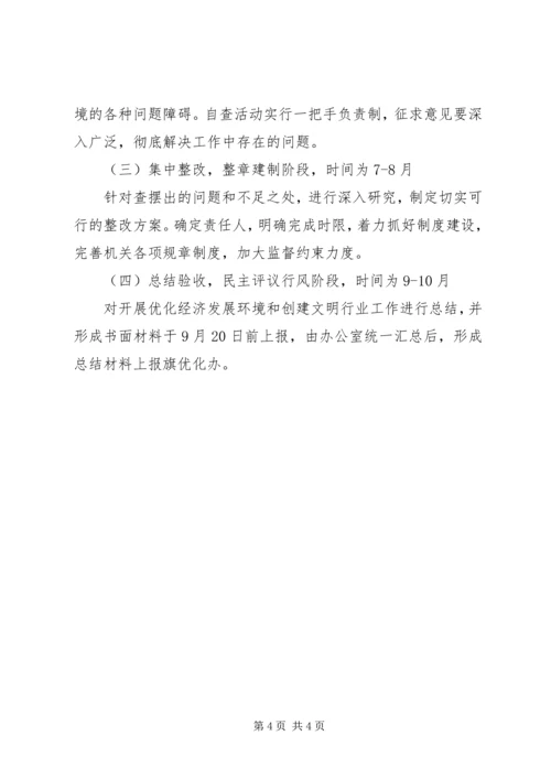 残联优化经济发展环境及行风建设工作安排 (3).docx