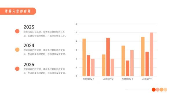 橙色渐变极简风健康护理培训PPT模板