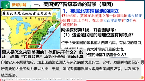 第三课第二框美国的诞生(课件）
