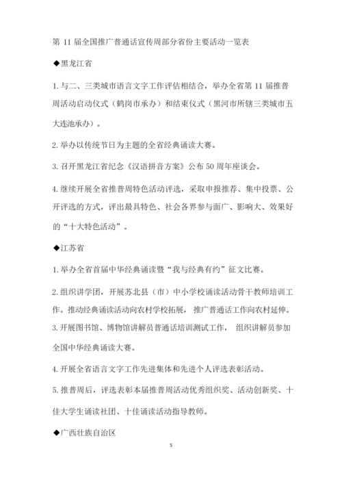 推广普通话的简报.docx