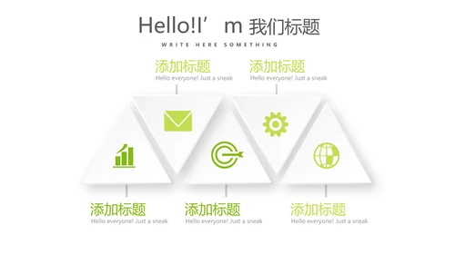 绿色飘逸医药代表销售计划动态PPT