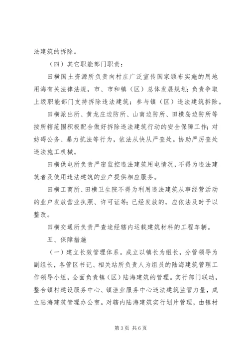 全镇陆海建筑管理意见.docx