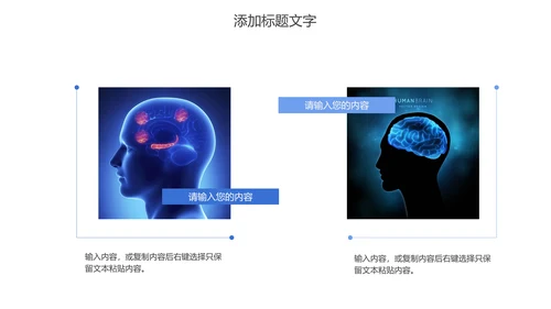 大脑医学医疗研究ppt动态模板