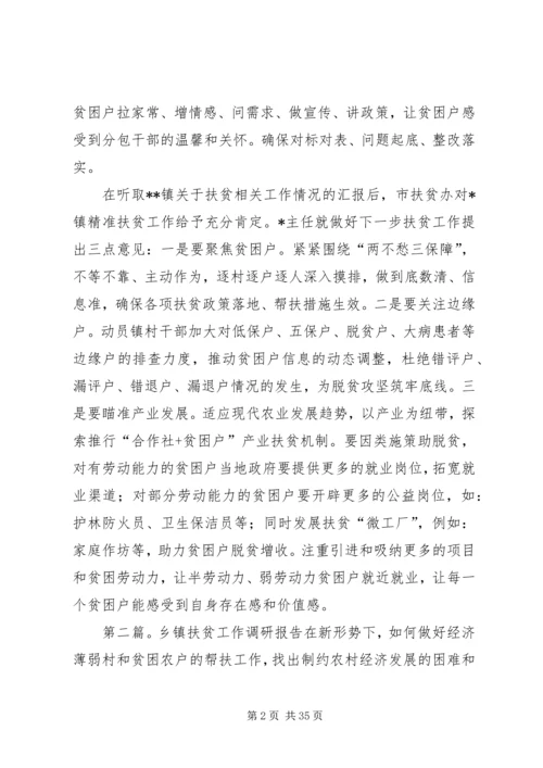 乡镇扶贫调研报告.docx