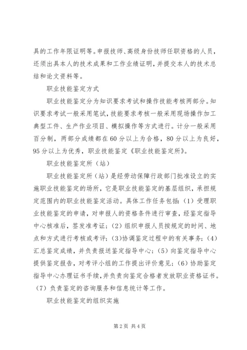 国家职业技能鉴定所章程 (2).docx