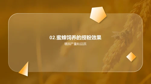 蜜蜂驱动的绿色农业