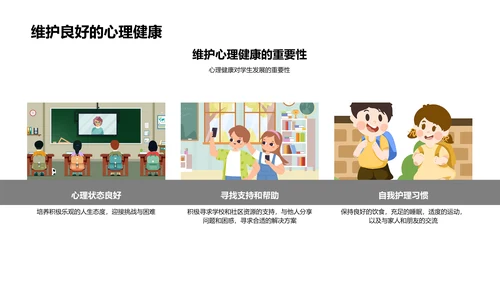 新生学习生活指导PPT模板