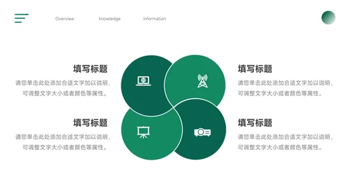 绿色极简风运动健身培训PPT模板