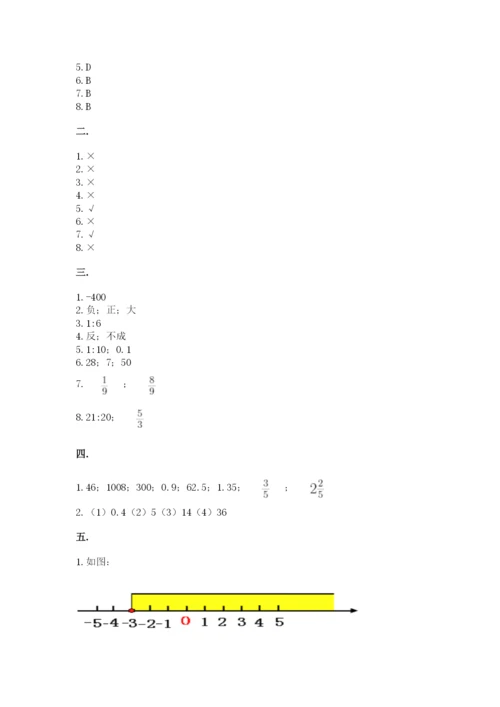 最新苏教版小升初数学模拟试卷及参考答案（典型题）.docx