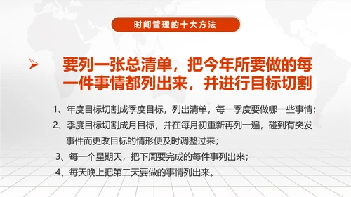 时间管理技巧PPT模板企业培训人力资源