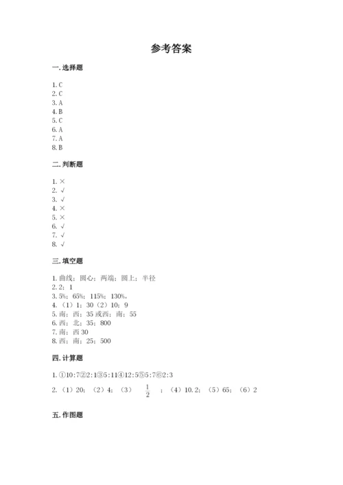 人教版数学六年级上册期末测试卷精品【突破训练】.docx