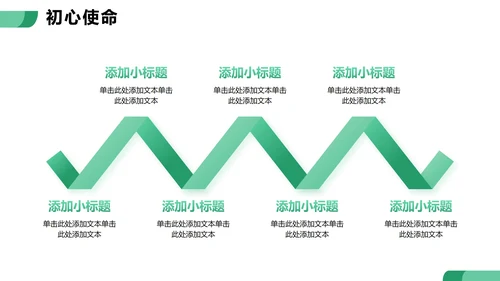 绿色扁平简约风农村振兴大学生三下乡纪实PPT模板