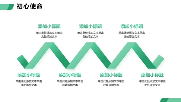 绿色扁平简约风农村振兴大学生三下乡纪实PPT模板