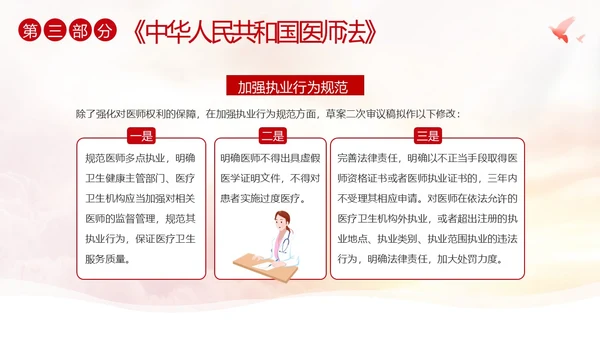 中国医师节第六个医师节勇担健康使命PPT课件
