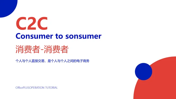 创意风白色电商运营入门教程PPT