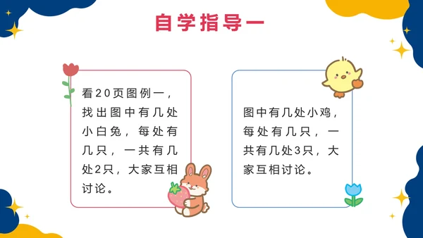 人教版数学二年级上册第四单元表内乘法一PPT模板