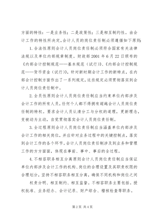 人员岗位责任制度精编.docx