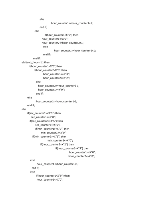 EDA课程设计报告数字电子时钟.docx