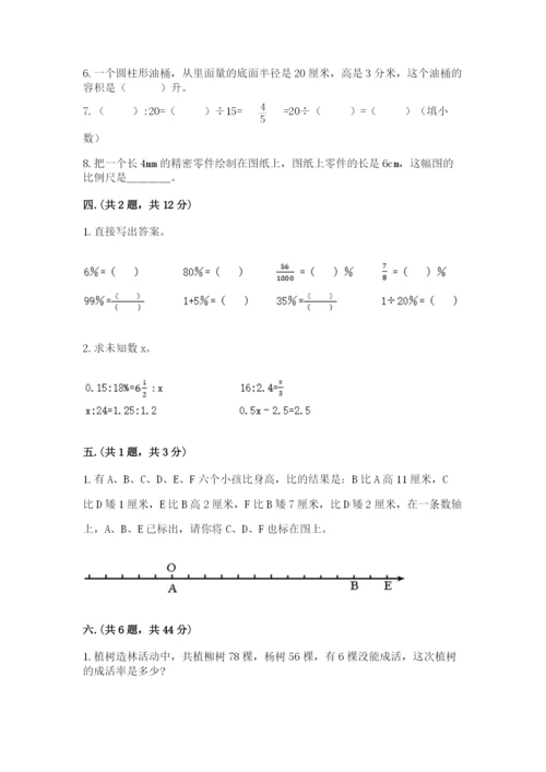 甘肃省【小升初】2023年小升初数学试卷含答案（突破训练）.docx