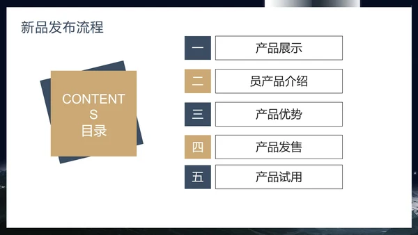 黑色简约风新品厨房油烟机产品发布会PPT模板