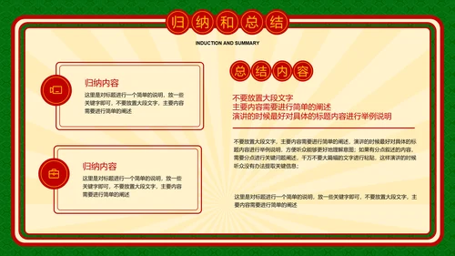绿色复古港风文学类毕业答辩PPT演示模板