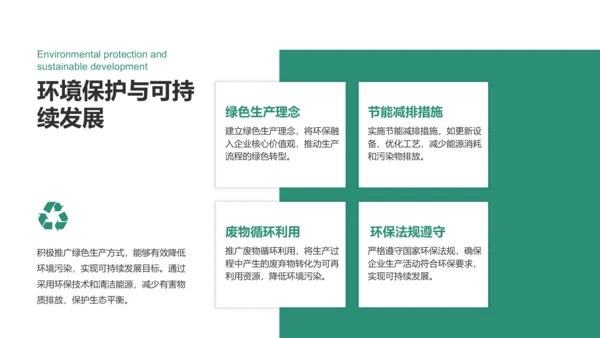 绿色商务风企业业务布局与市场拓展分析PPT模板