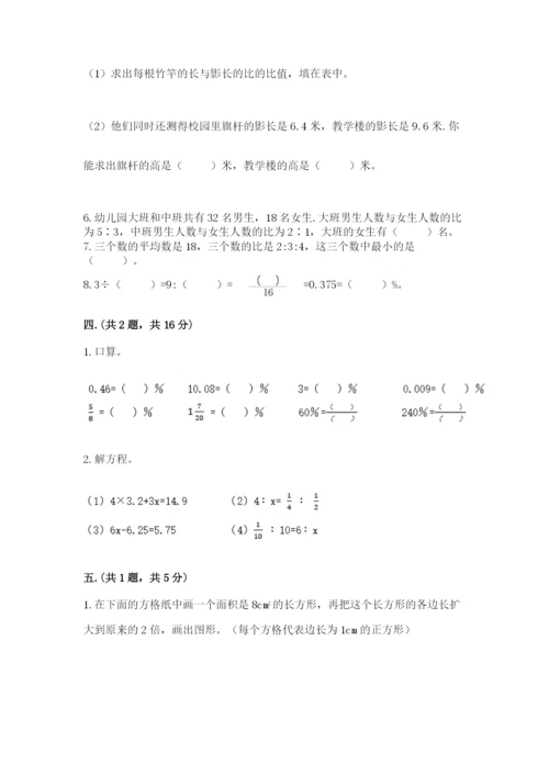 人教版小升初数学模拟试卷带答案（模拟题）.docx