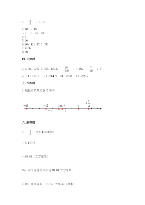 小学六年级下册数学期末卷附完整答案【典优】.docx