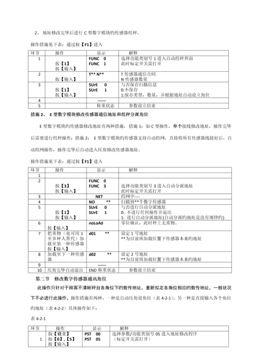 D型数字仪表专项说明书.docx