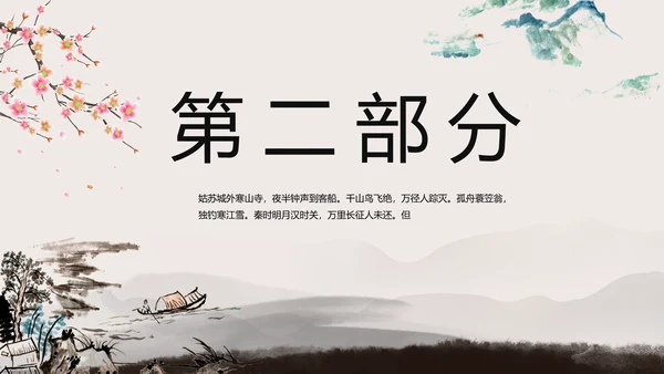 小学古诗词大会教学工作总结汇报PPT