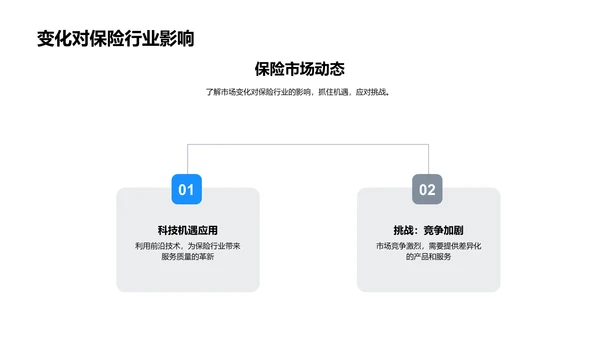 保险市场调整与发展PPT模板